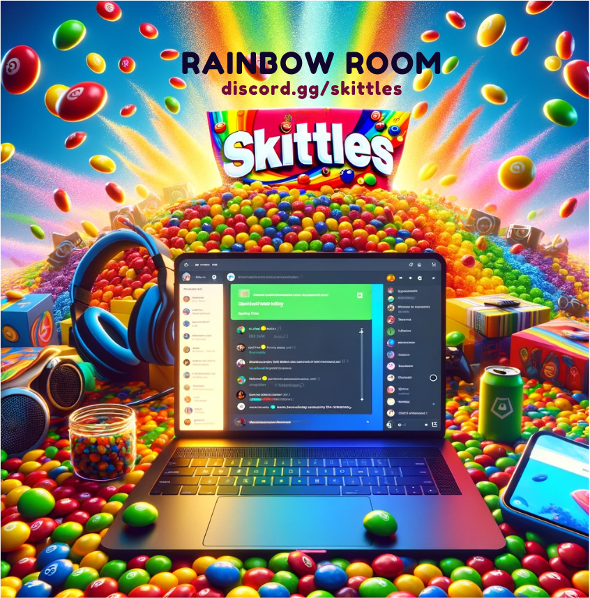 Yes, Skittles has a discord