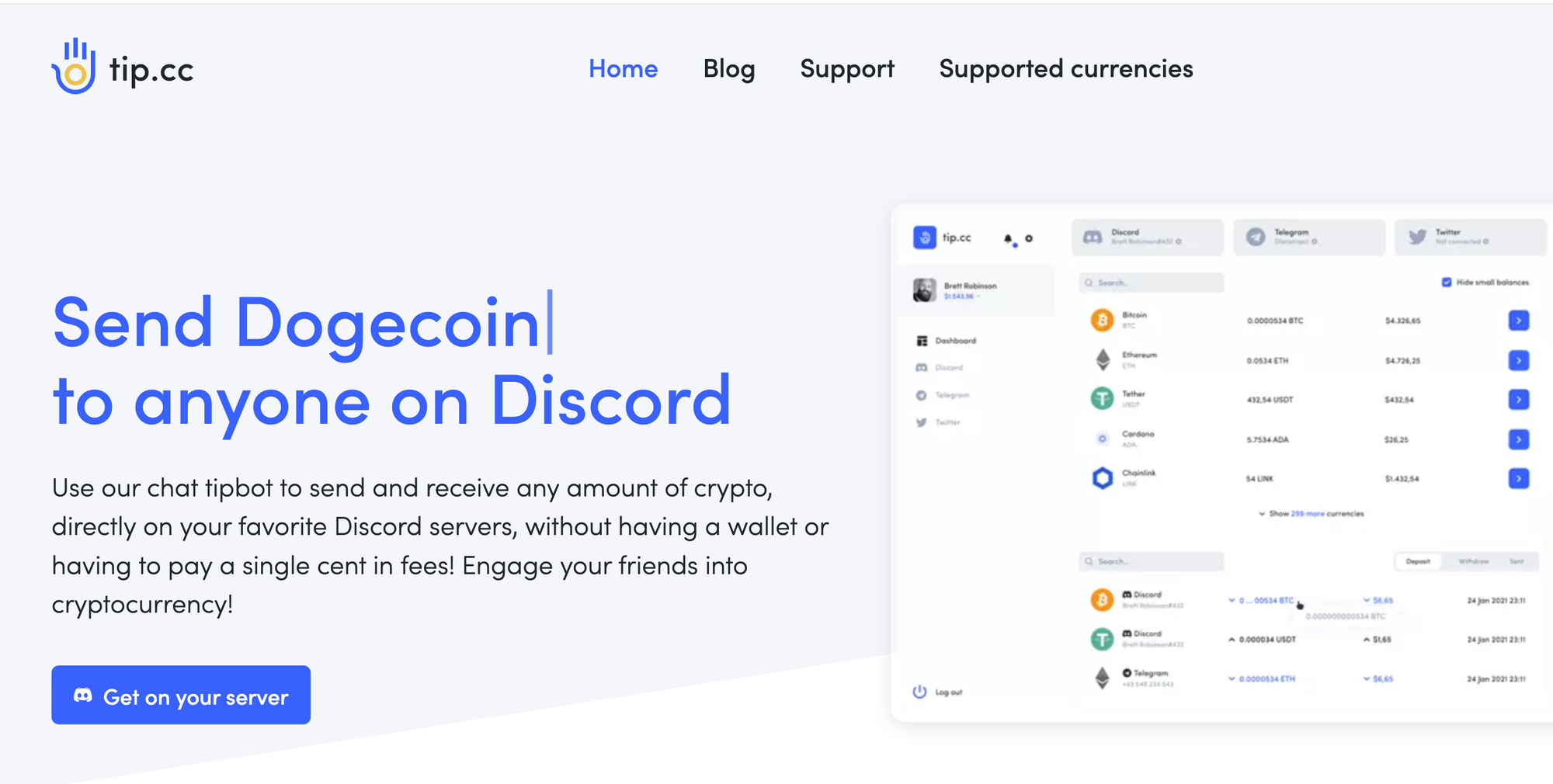Constantly airdrop and still get genuine engagement? Case study on Tip.cc discord tipping bot